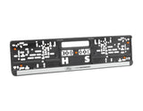 Originale Ford Supporto per la targa argento