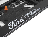 Originale Ford Portatarga Ford nero