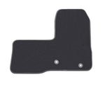 TAPPETINI, MOQUETTE STANDARD ANTERIORI, NERO