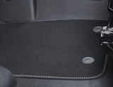 TAPPETINI, MOQUETTE STANDARD ANTERIORI, NERO