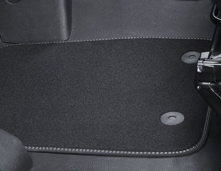 TAPPETINI, MOQUETTE STANDARD ANTERIORI, NERO