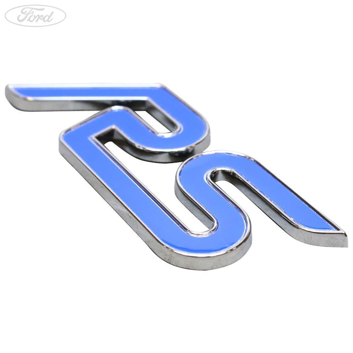 Targhetta posteriore originale Ford Blue RS 1670626