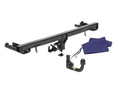 Gancio traino estraibile e kit cablaggio elettrico completo 13 pin Explorer PHEV 2019+