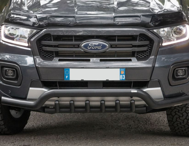 Ranger Pickup Attitude* Tubo di protezione anteriore con artigli con finitura nera - omologato alle normative europee