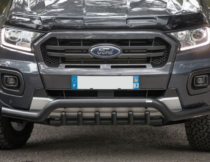 Ranger Pickup Attitude* Tubo di protezione anteriore con artigli con finitura nera - omologato alle normative europee